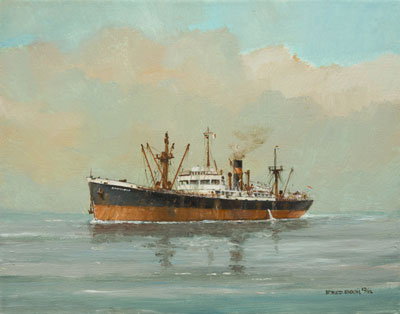 ss Amstelstad Schilderij ss Amstelstad