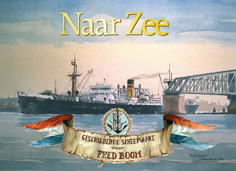 Boek Naar Zee Boekomslag Naar Zee