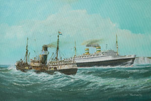 Nieuw Amsterdam Schilderij Nieuw Amsterdam