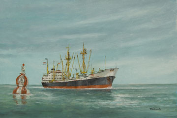 ms Parthenon KNSM ms Parthenon KNSM - met Uiterton IJmuiden