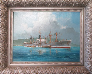 Schilderij ss Salatiga